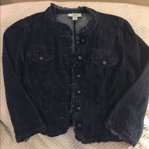 Loft - 1/4 length denim jacket